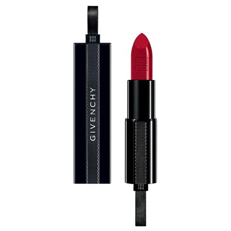 givenchy rouge interdit vinyl in 12 rouge insomnie|Givenchy rouge interdit vinyl lipstick.